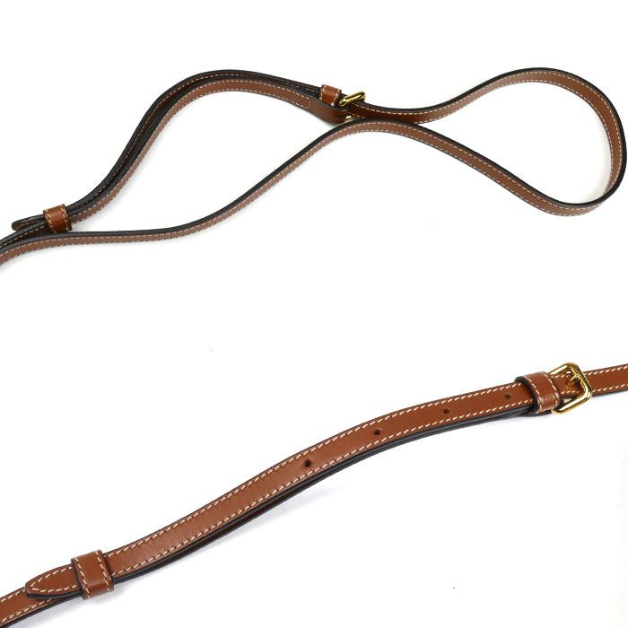 Celine Celine CELINE Mini Besace Cuir Triomphe Shoulder Bag Leather Shoulder Bag 10J303DPQ4LU DUTY FREE for USA Size ONE SIZE - 8 Thumbnail