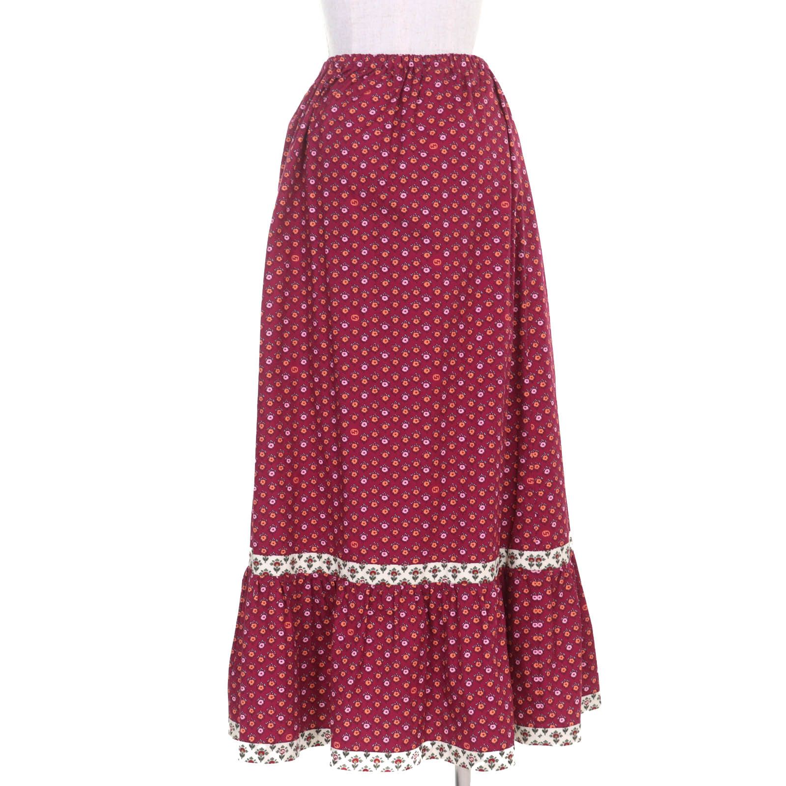 Gucci Gucci Gucci Cotton Skirt Cotton Skirts 741252 ZAM1S DUTY FREE for USA Size ONE SIZE - 3 Thumbnail