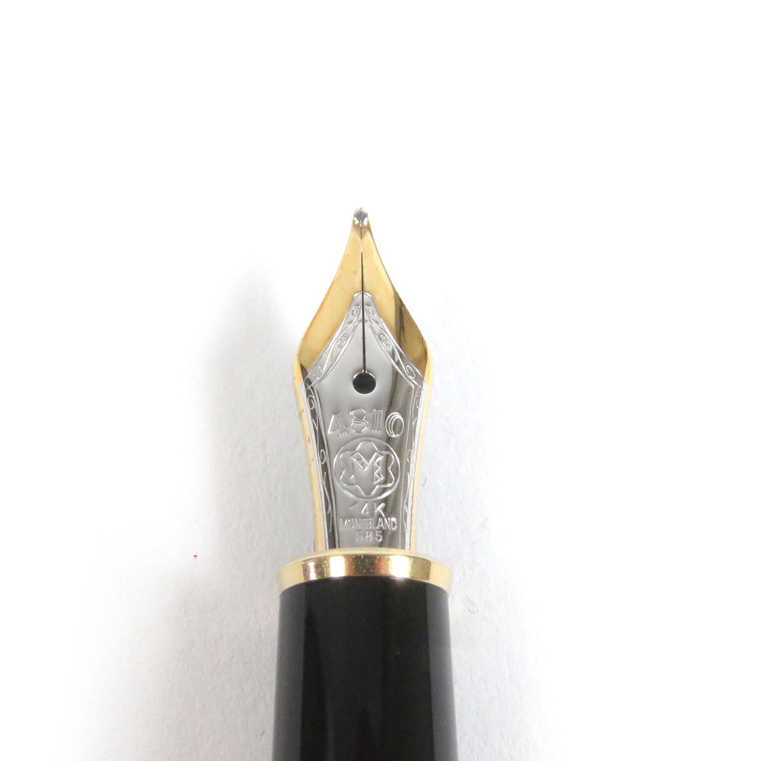 Montblanc Montblanc Montblanc Meisterstück 14K Fountain Pen Metal Pen DUTY FREE for USA Size ONE SIZE - 5 Thumbnail