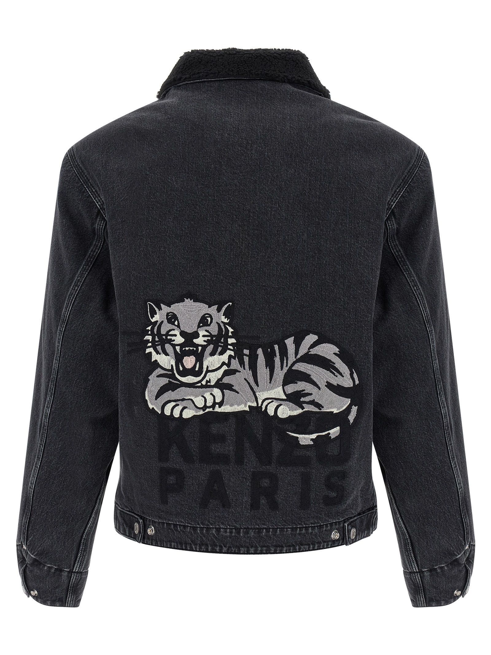 Kenzo 'KENZO Happy Tiger' denim jacket Size US XL / EU 56 / 4 - 2 Thumbnail