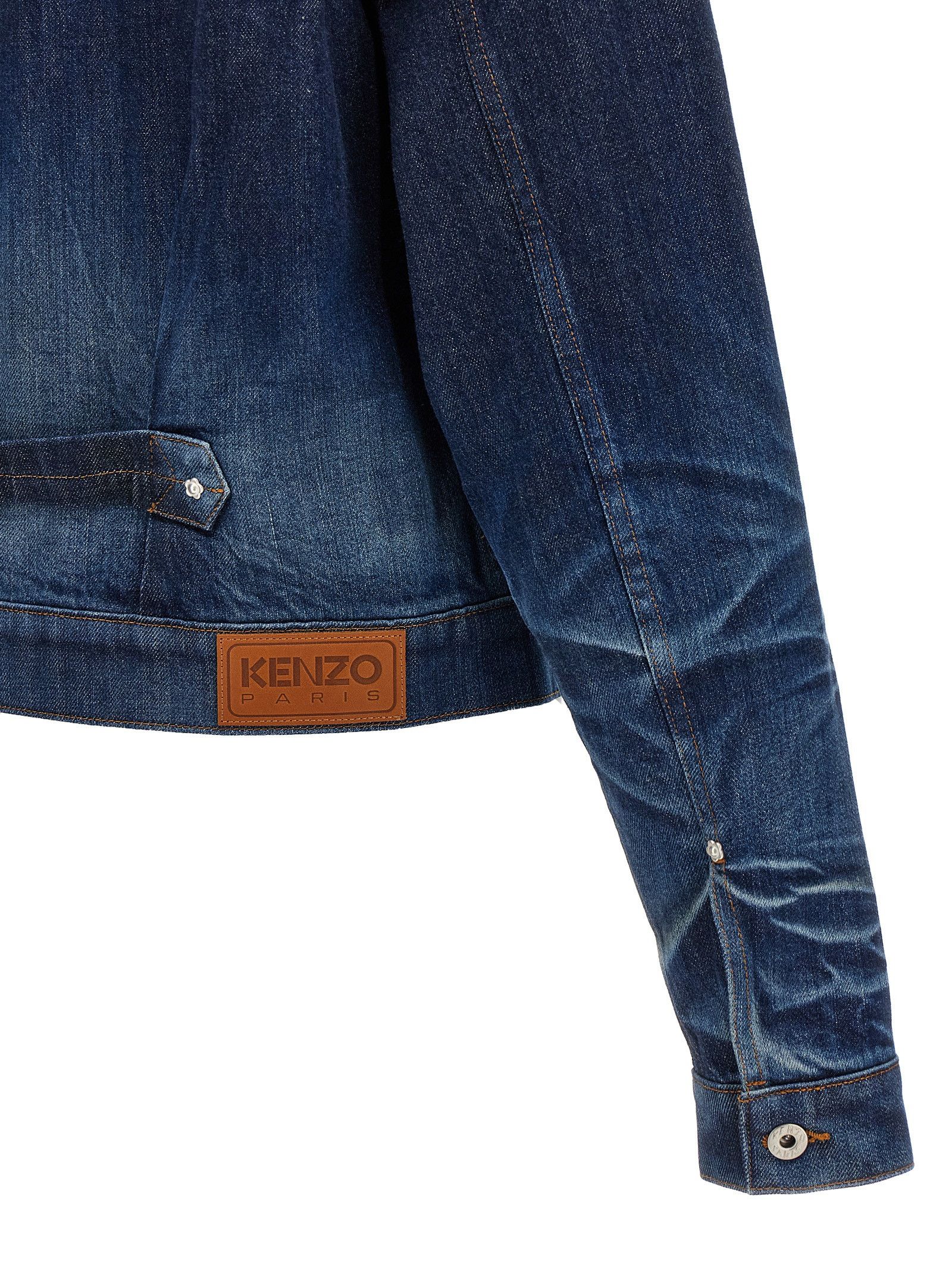 Kenzo Japanese denim jacket Size US L / EU 52-54 / 3 - 4 Thumbnail