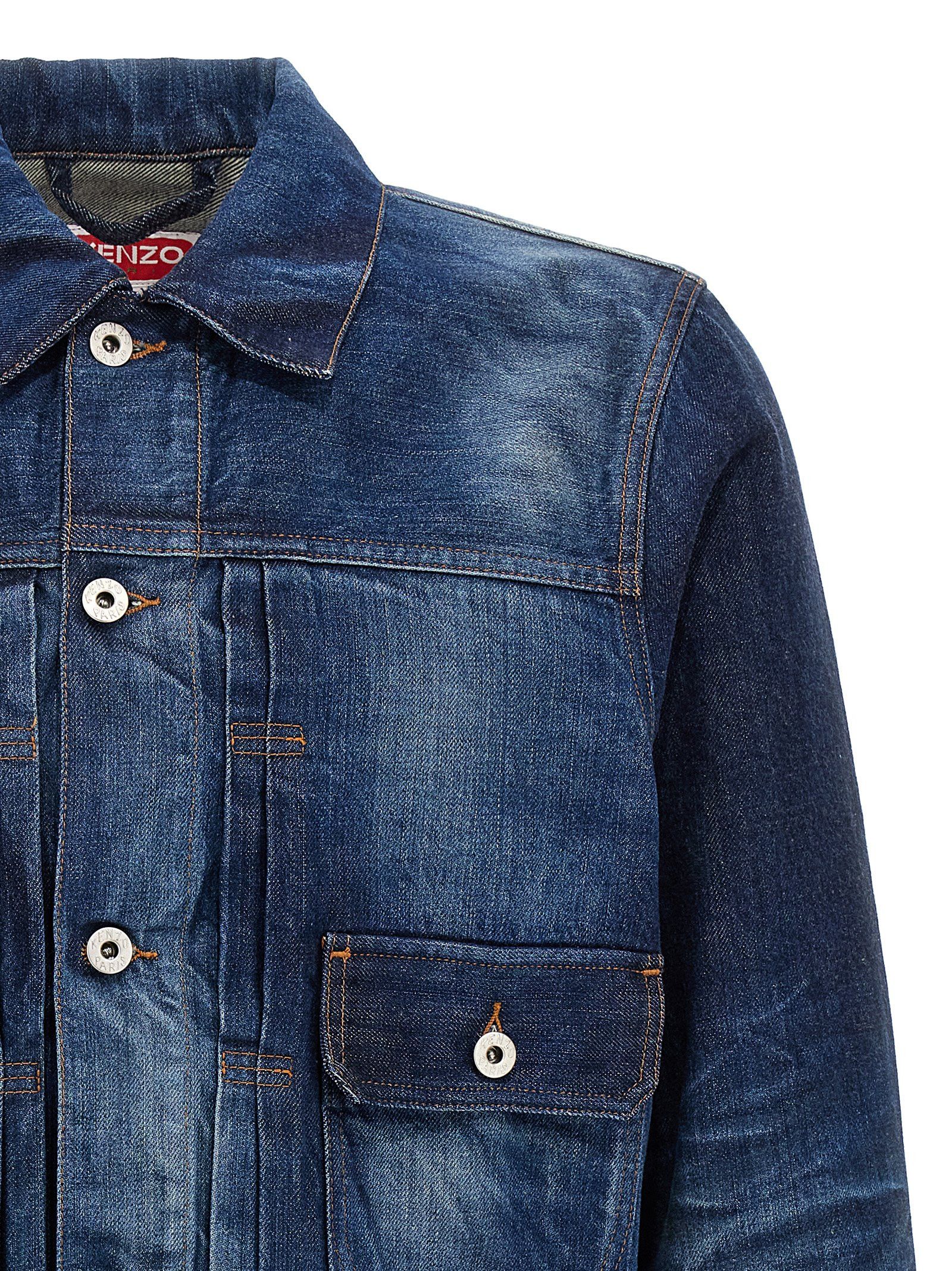 Kenzo Japanese denim jacket Size US XL / EU 56 / 4 - 3 Thumbnail