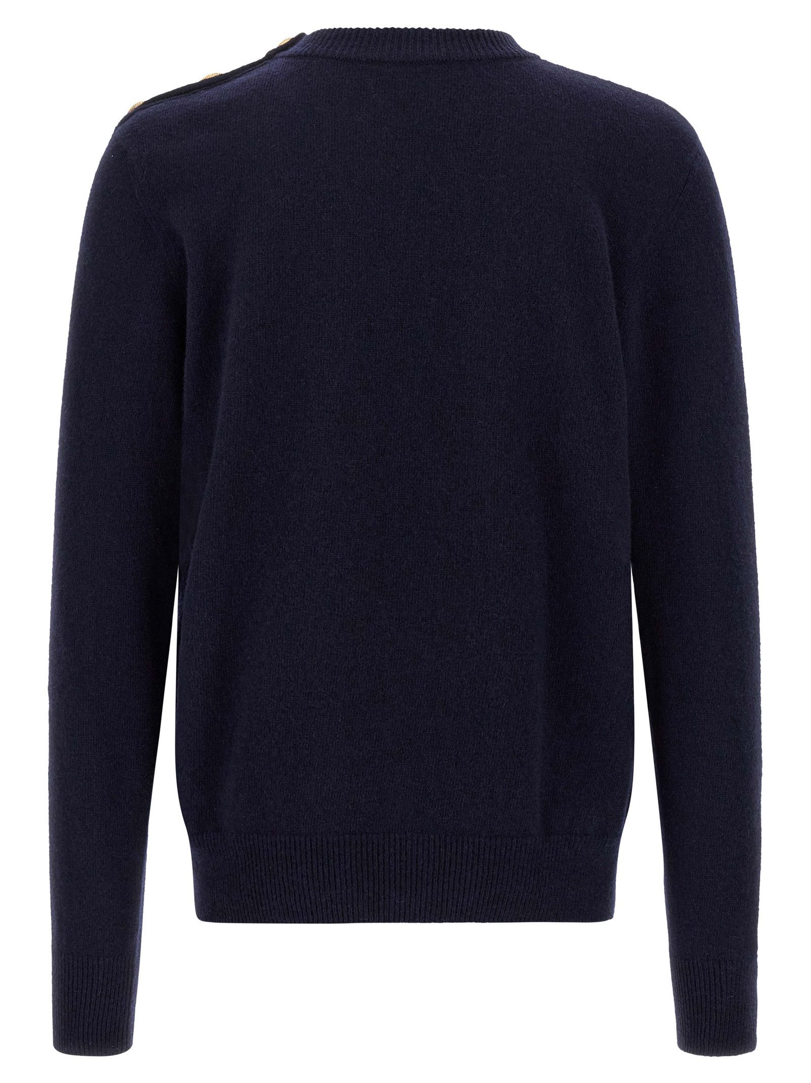Balmain 'Leone catena' button sweater Size US L / EU 52-54 / 3 - 2 Thumbnail