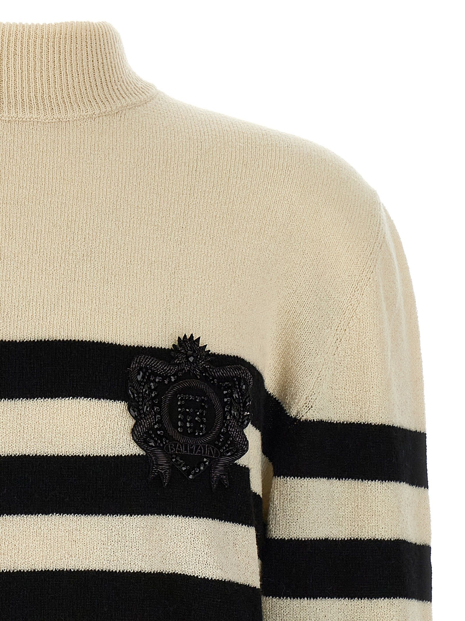 Balmain 'Marinière' sweater Size US M / EU 48-50 / 2 - 3 Thumbnail