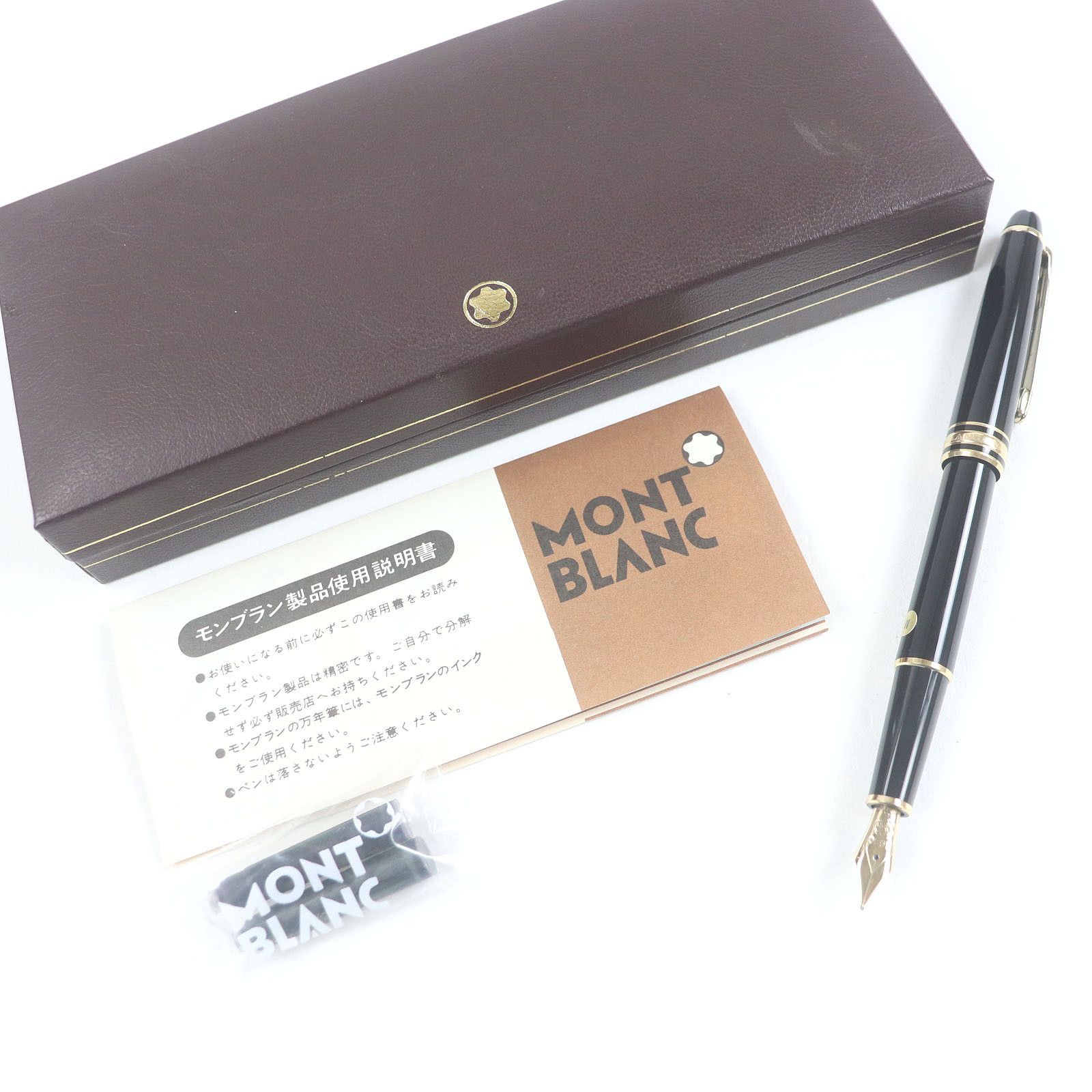 Montblanc Montblanc Montblanc Meisterstück 14K Fountain Pen Metal Pen DUTY FREE for USA Size ONE SIZE - 2 Thumbnail
