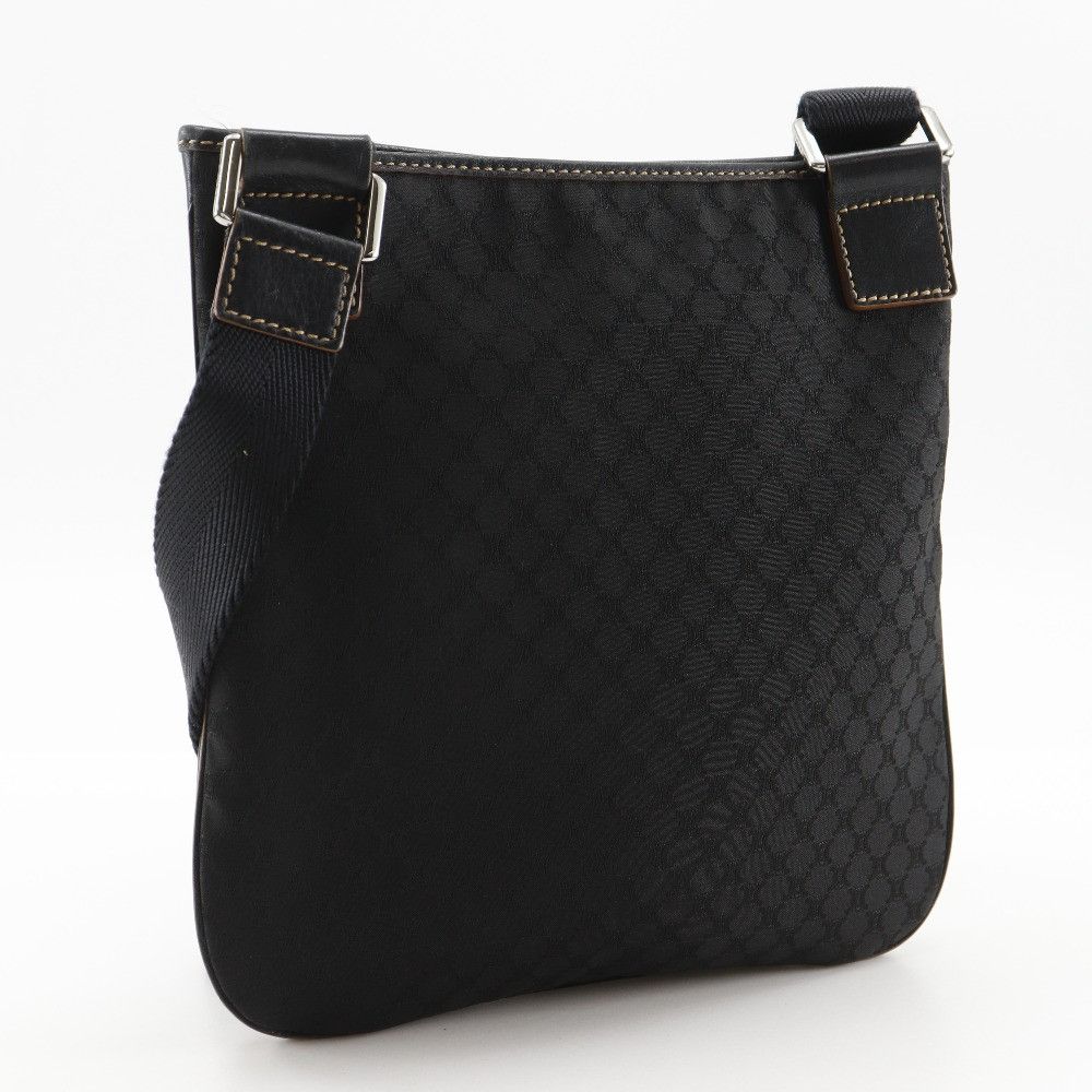 Celine Celine Celine Macadam Nylon Canvas Leather Shoulder Bag Canvas Shoulder Bag 157112JBU DUTY FREE for USA Size ONE SIZE - 3 Thumbnail