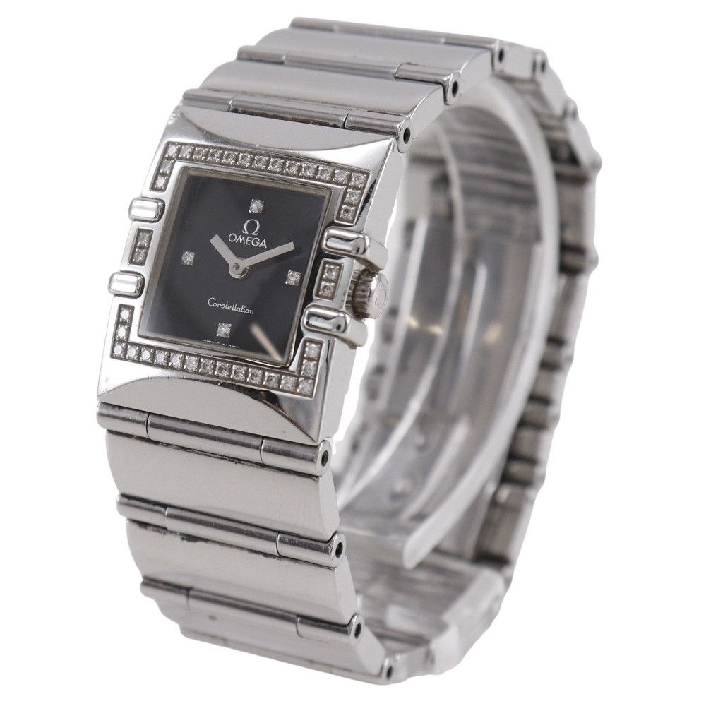 Omega Omega Omega Constellation Carré Stainless Steel Watch Metal Quartz 1528.46 DUTY FREE for USA Size ONE SIZE - 2 Thumbnail