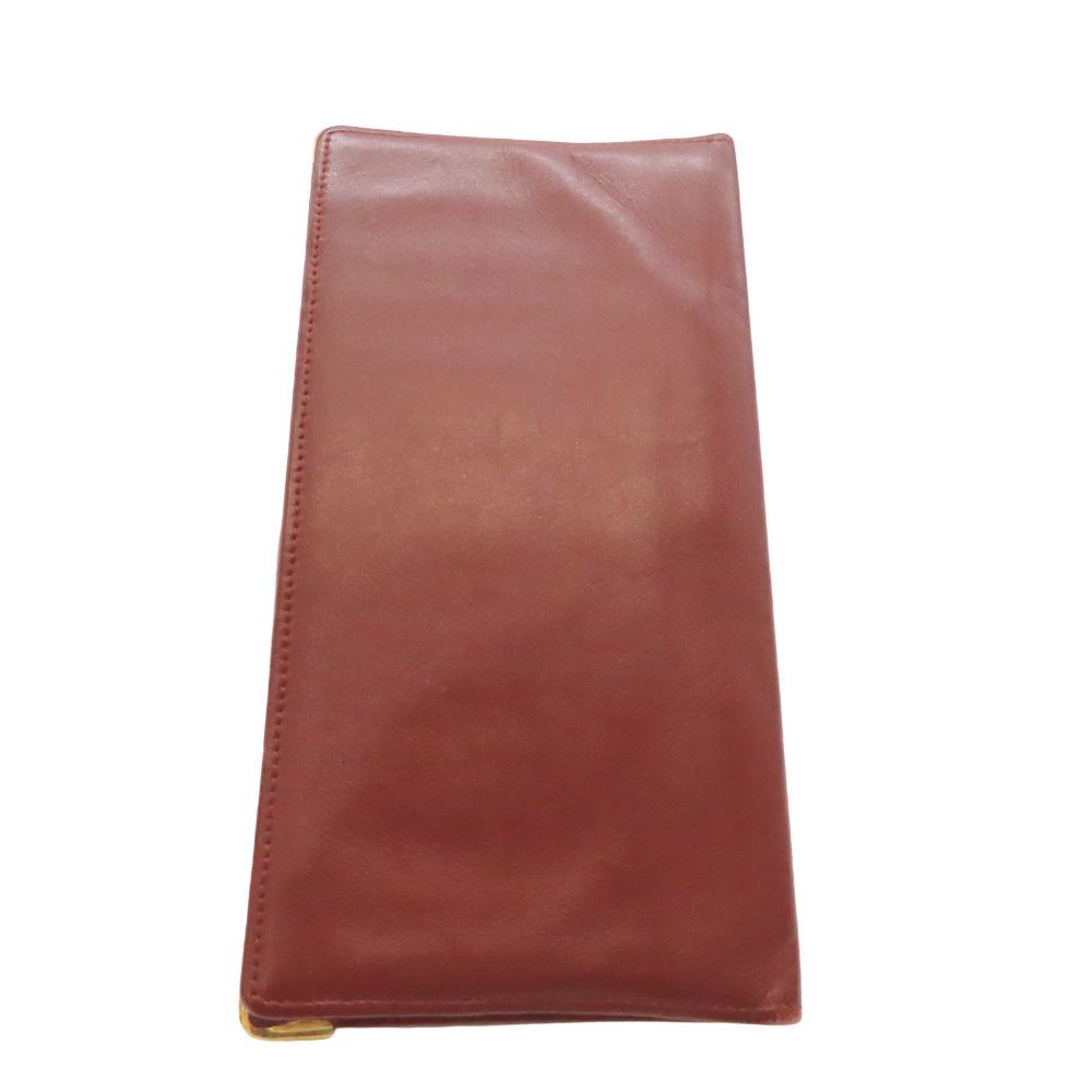 Cartier Cartier Cartier Long Wallet Leather Long Wallet Leather Long Wallet DUTY FREE for USA Size ONE SIZE - 4 Thumbnail