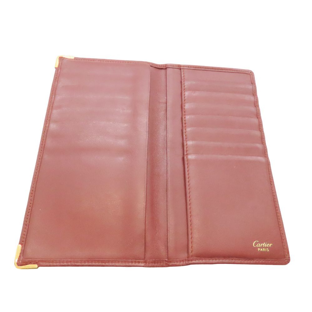 Cartier Cartier Cartier Long Wallet Leather Long Wallet Leather Long Wallet DUTY FREE for USA Size ONE SIZE - 7 Thumbnail
