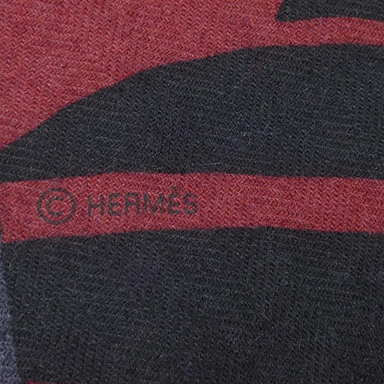 Hermes Hermes Hermes Silk Cashmere Stole Others Shawl DUTY FREE for USA Size ONE SIZE - 5 Thumbnail