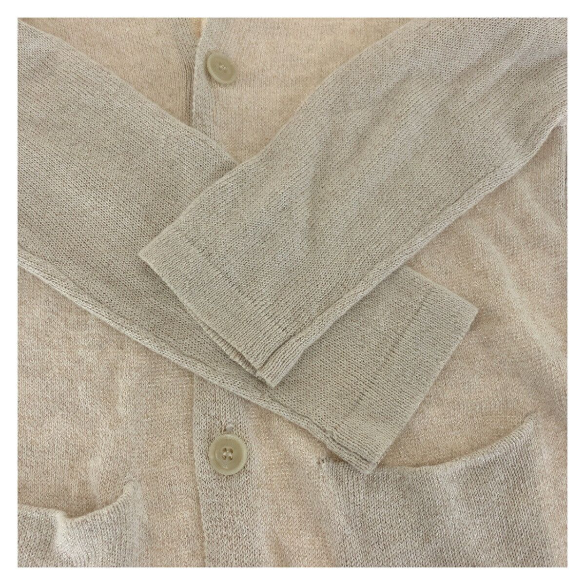 Other Other three dots Linen Cardigan Natural Material Tops DUTY FREE for USA Size ONE SIZE - 9 Thumbnail
