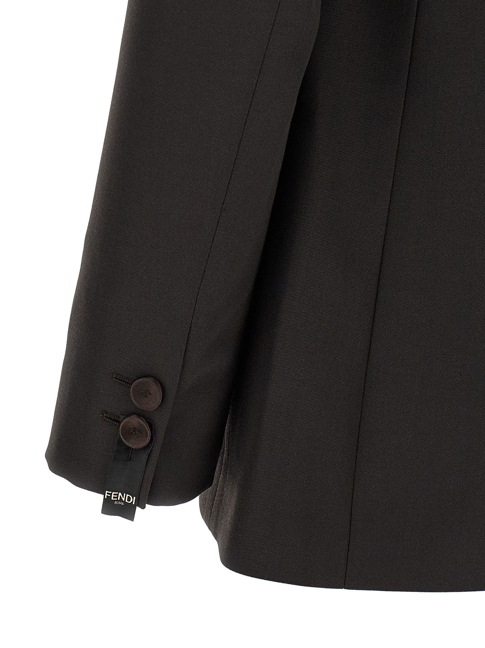 Fendi Crepe wool blazer Size US XL / EU 56 / 4 - 4 Thumbnail
