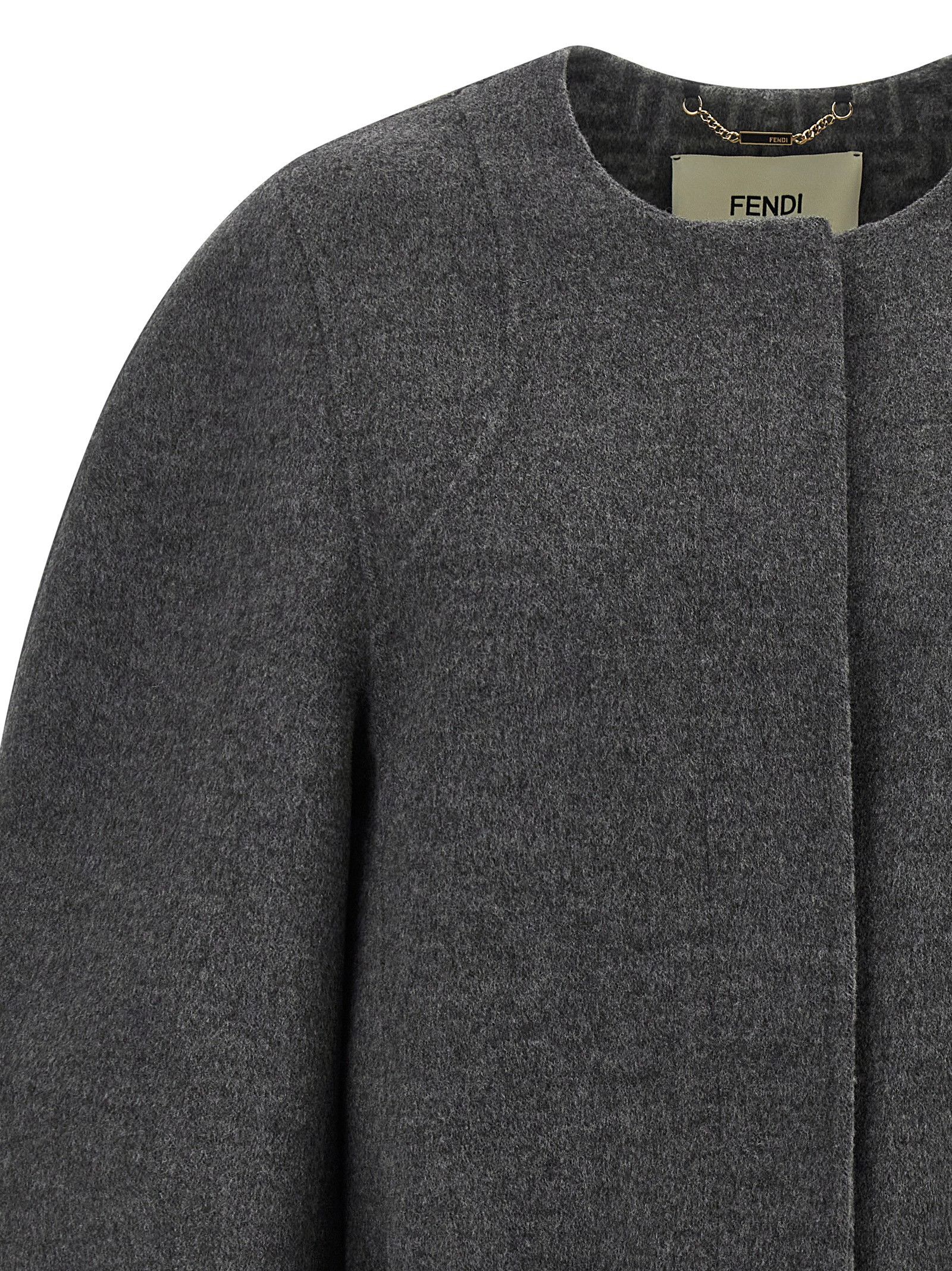 Fendi Blouson cocoon Size M / US 6-8 / IT 42-44 - 3 Thumbnail