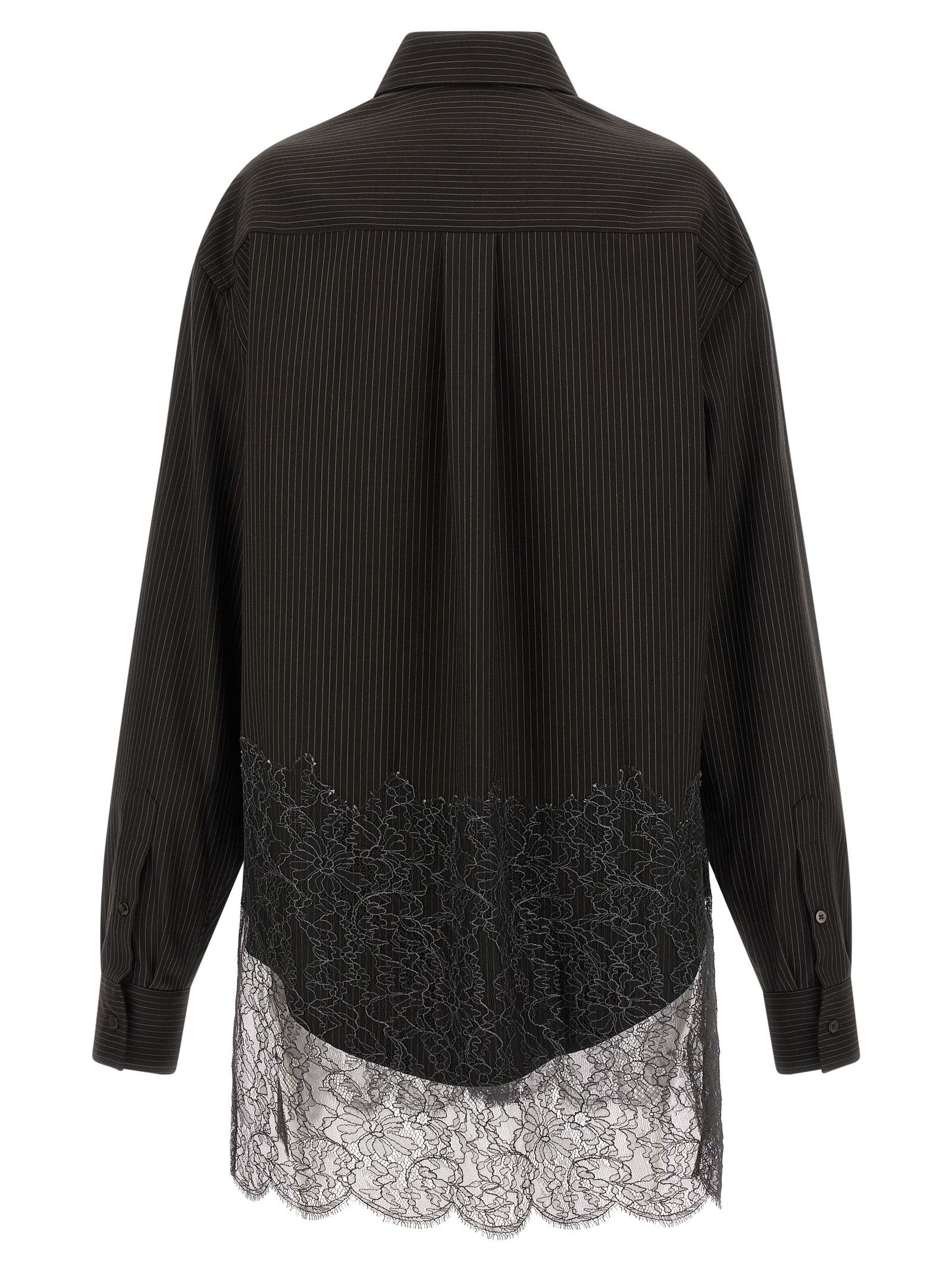 Fendi Wool and lace shirt Size US S / EU 44-46 / 1 - 2 Thumbnail