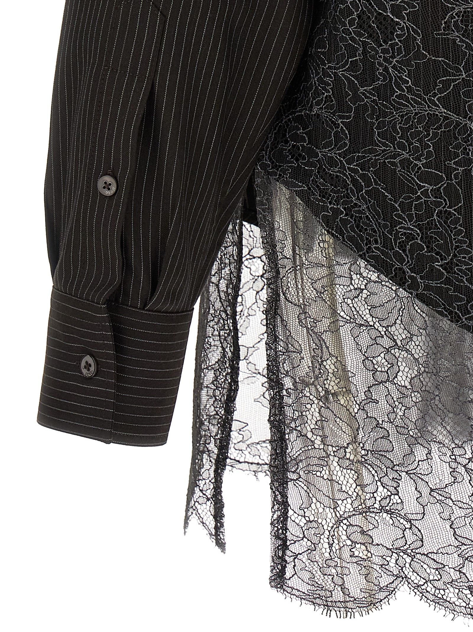 Fendi Wool and lace shirt Size US XS / EU 42 / 0 - 4 Thumbnail