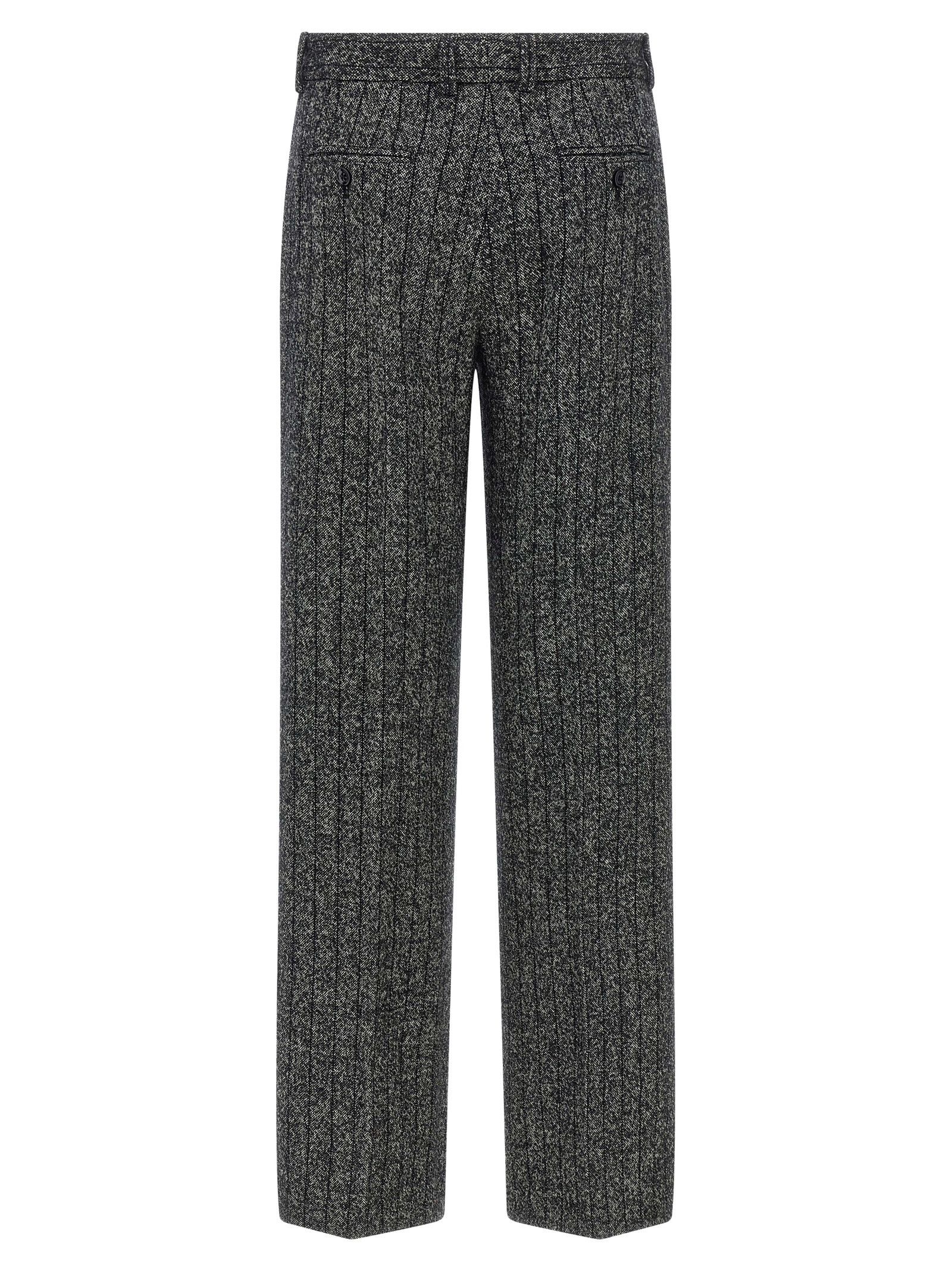 Dolce & Gabbana Striped wool pants Size 32" / US 10 / IT 46 - 2 Thumbnail