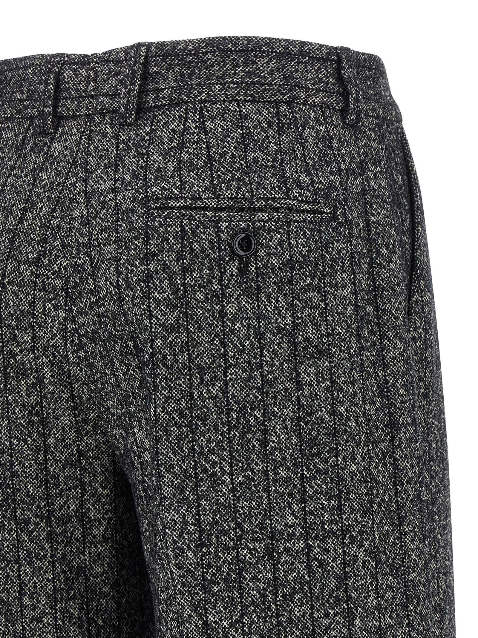 Dolce & Gabbana Striped wool pants Size 32" / US 10 / IT 46 - 4 Thumbnail