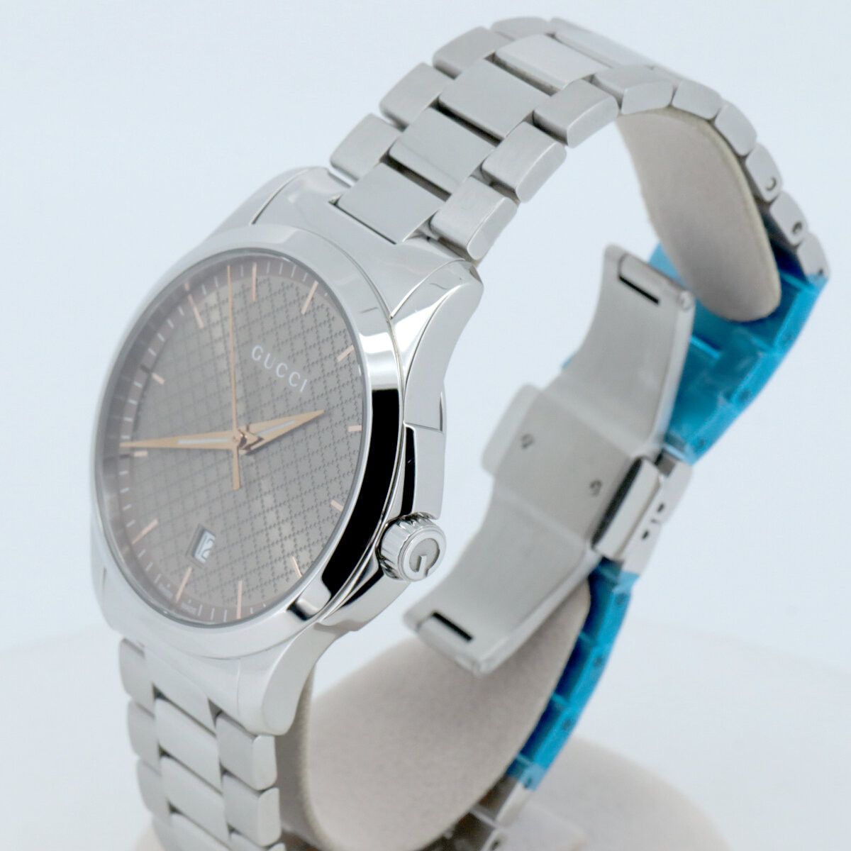 Gucci Gucci Gucci G-Timeless Stainless Steel Metal Quartz 126.4 DUTY FREE for USA Size ONE SIZE - 2 Thumbnail