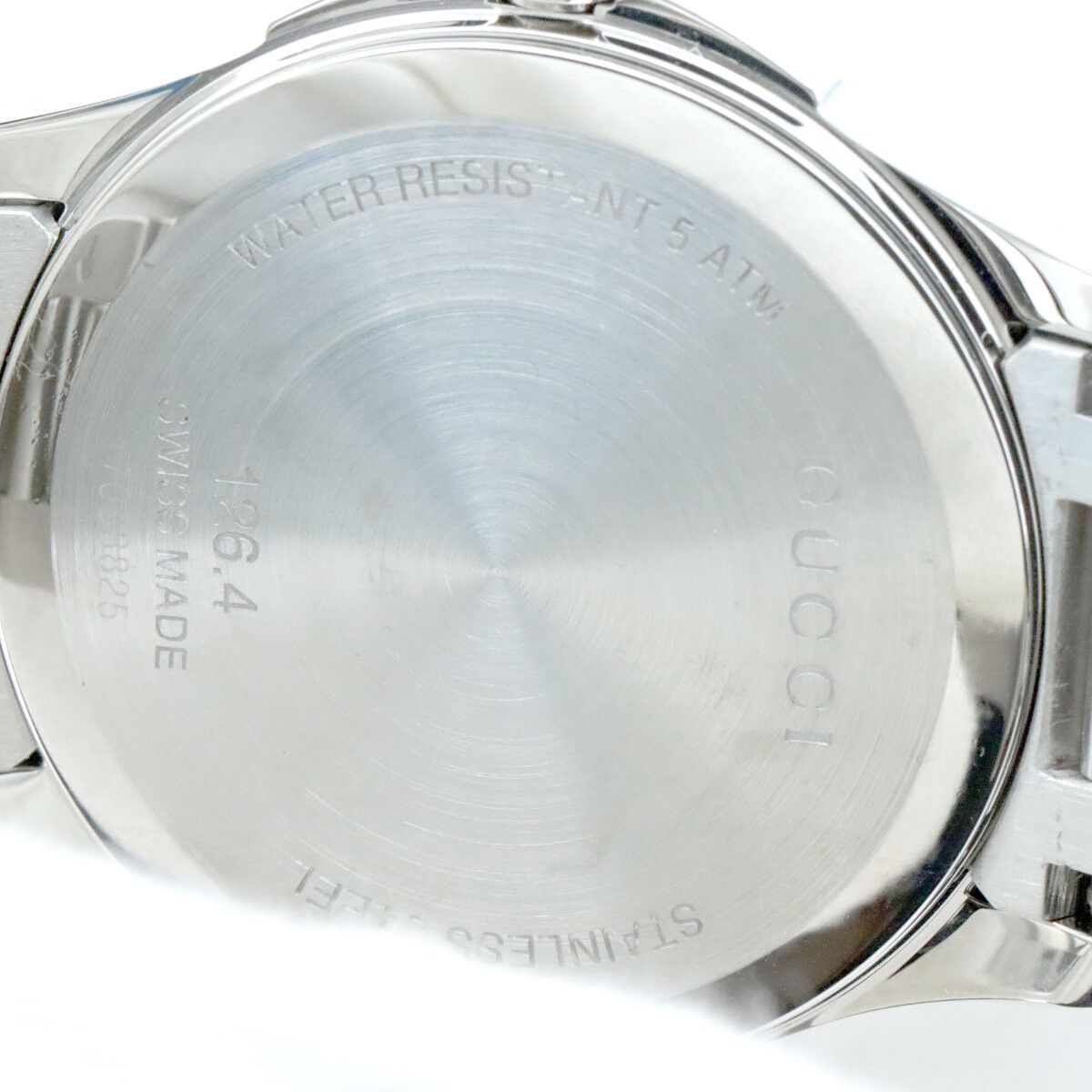 Gucci Gucci Gucci G-Timeless Stainless Steel Metal Quartz 126.4 DUTY FREE for USA Size ONE SIZE - 5 Thumbnail