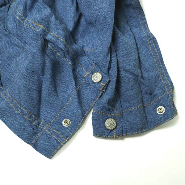 Other Other WESTOVERALLS DUMMY DENIM Rayon Denim Jacket Others Outerwear 18SWBZ01D DUTY FREE for USA Size ONE SIZE - 7 Thumbnail