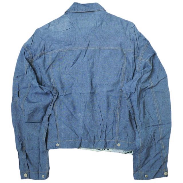 Other Other WESTOVERALLS DUMMY DENIM Rayon Denim Jacket Others Outerwear 18SWBZ01D DUTY FREE for USA Size ONE SIZE - 2 Thumbnail