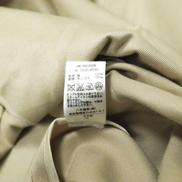 Other Other J&M Davidson Cotton Twill Trench Coat Cotton Outerwear 7923C-20140 DUTY FREE for USA Size ONE SIZE - 8 Thumbnail