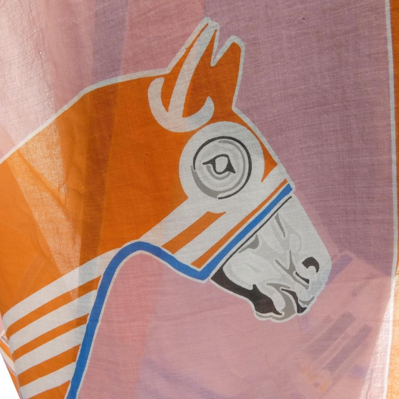 Hermes Hermes Hermes Cotton Scarf Cotton Shawl DUTY FREE for USA Size ONE SIZE - 5 Thumbnail