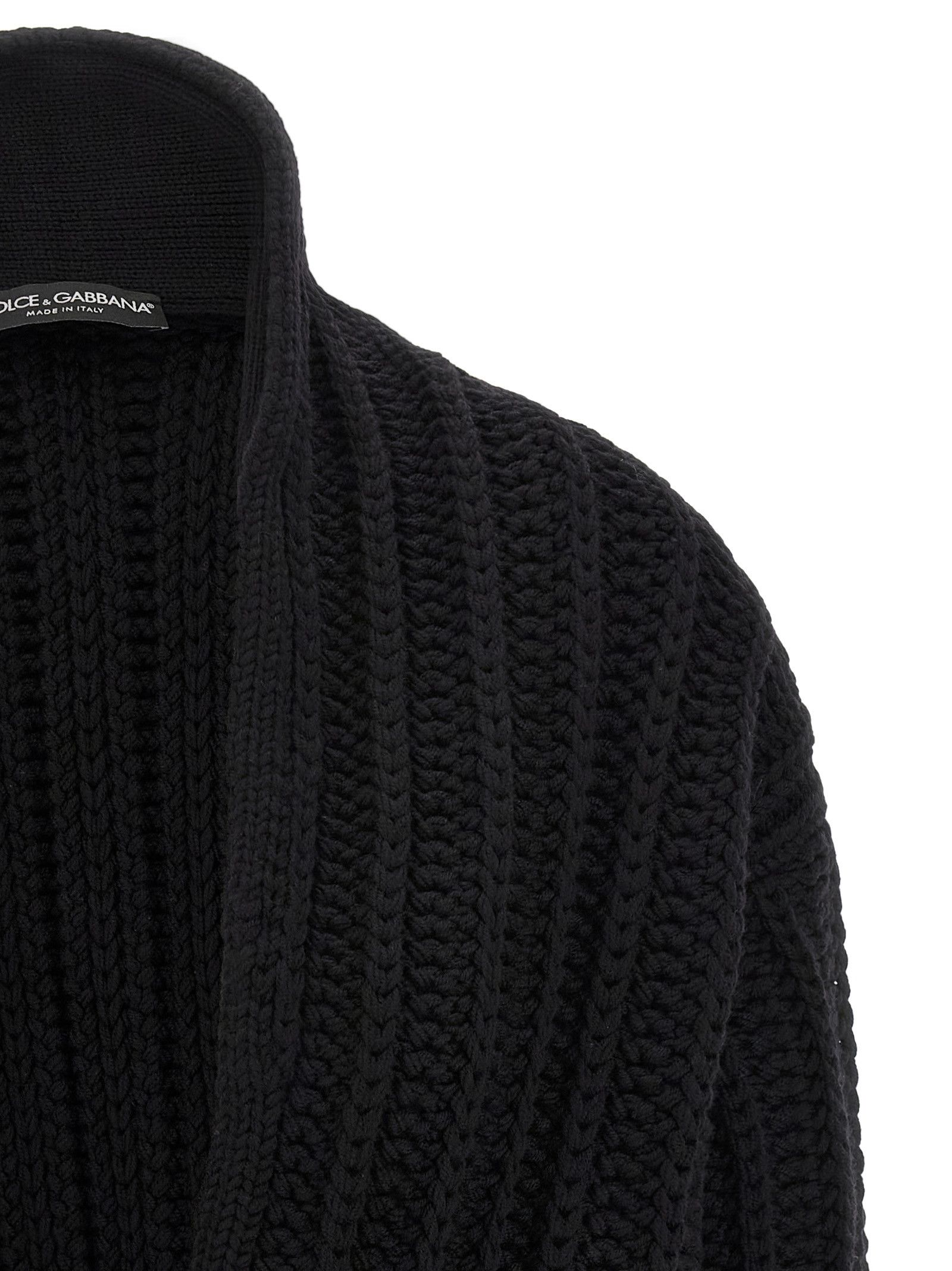 Dolce & Gabbana Coarse wool cardigan Size XS / US 0-2 / IT 36-38 - 3 Thumbnail