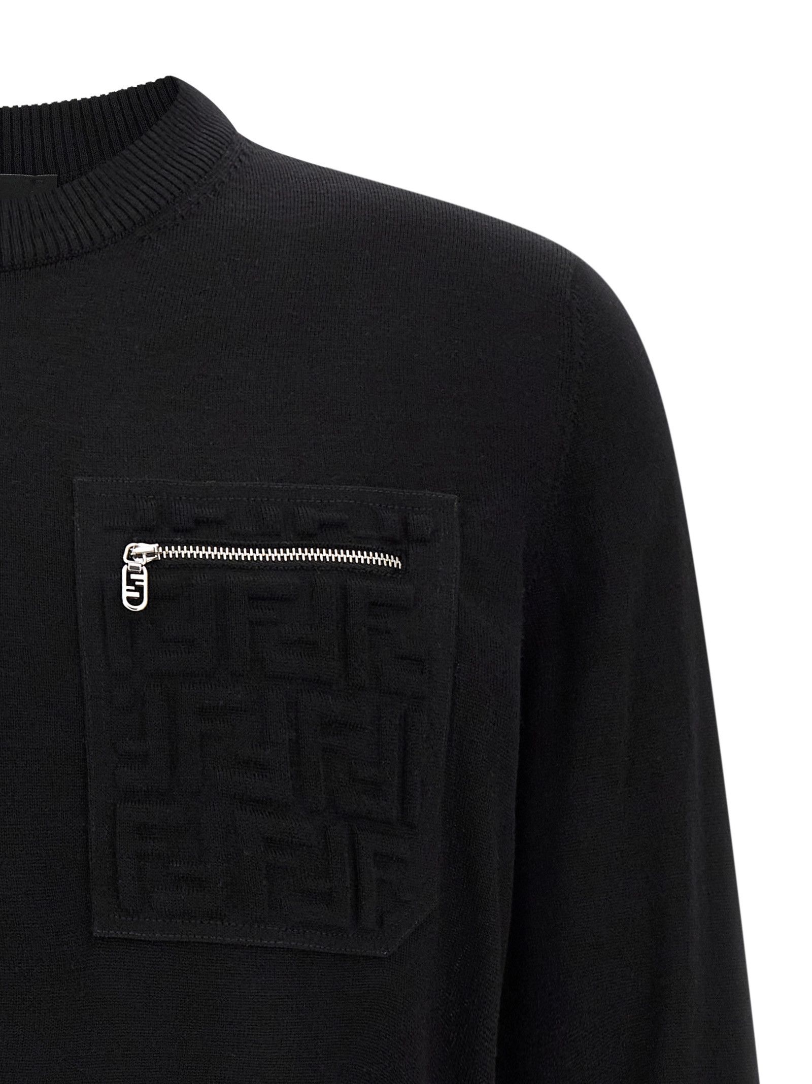 Fendi FF pocket sweater Size US L / EU 52-54 / 3 - 3 Thumbnail