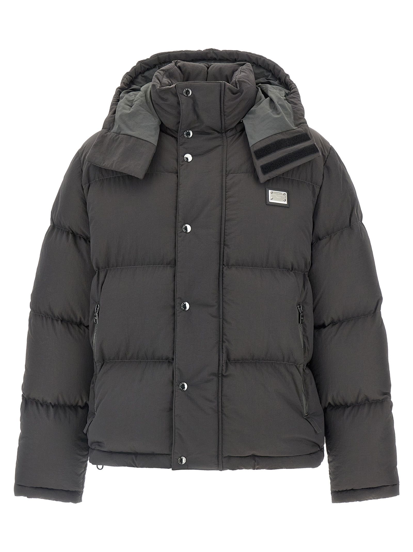 Dolce & Gabbana Logo patch down jacket Size US XL / EU 56 / 4 - 2 Thumbnail