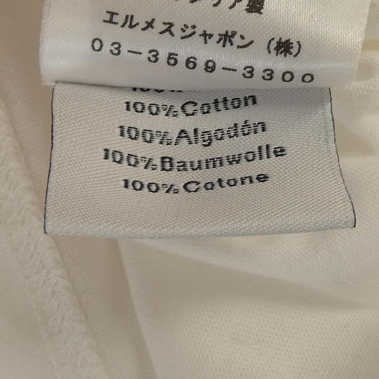 Hermes Hermes Hermes T-shirt Cotton T-Shirts DUTY FREE for USA Size ONE SIZE - 3 Thumbnail