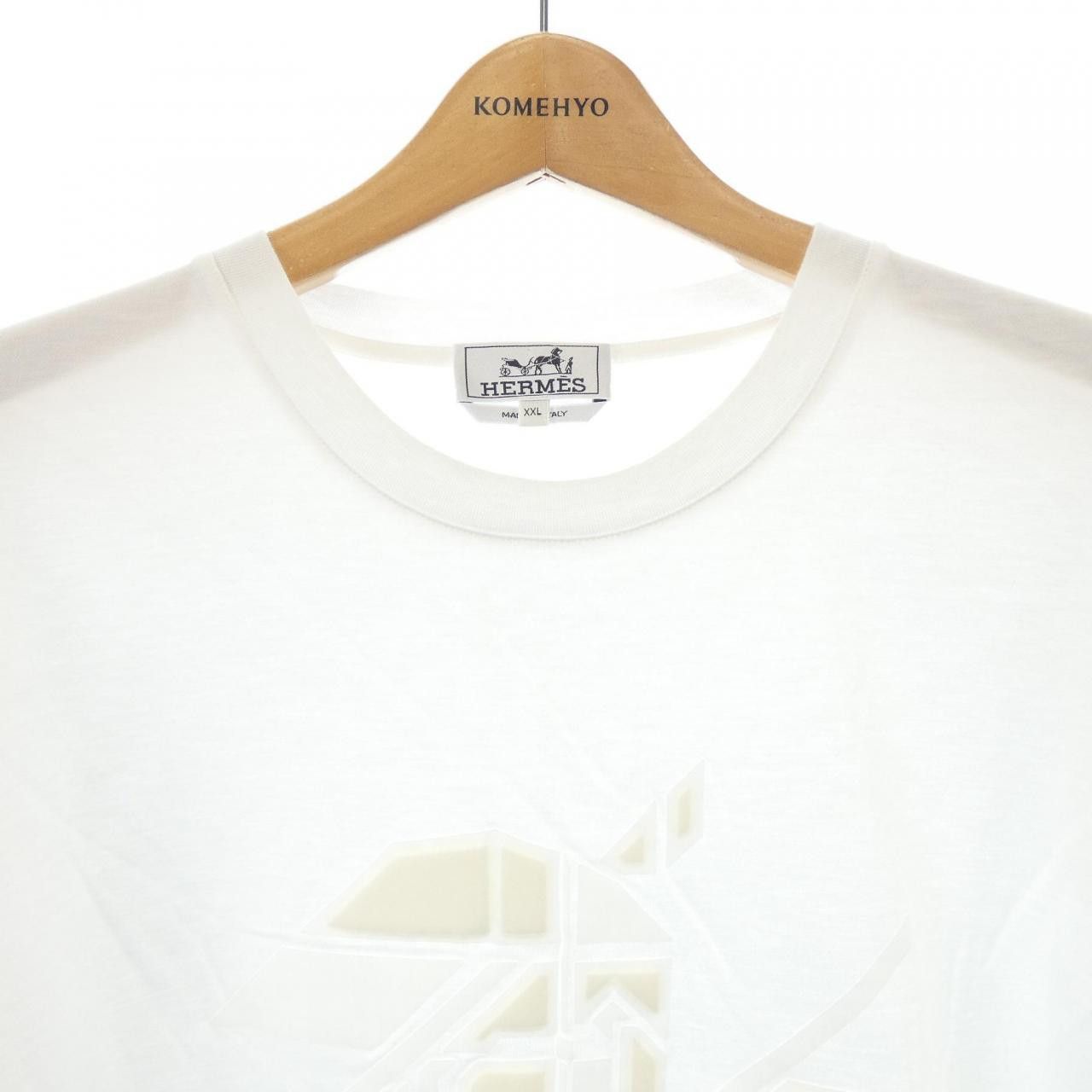 Hermes Hermes Hermes T-shirt Cotton T-Shirts DUTY FREE for USA Size ONE SIZE - 5 Thumbnail
