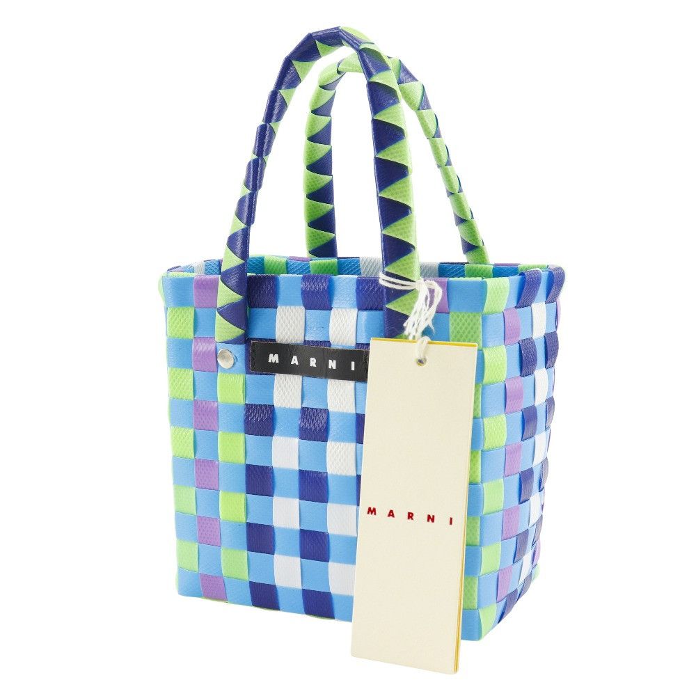 Marni Marni Marni Woven Micro Basket Polypropylene Handbag Plastic Handbag MW55F DUTY FREE for USA Size ONE SIZE - 2 Thumbnail