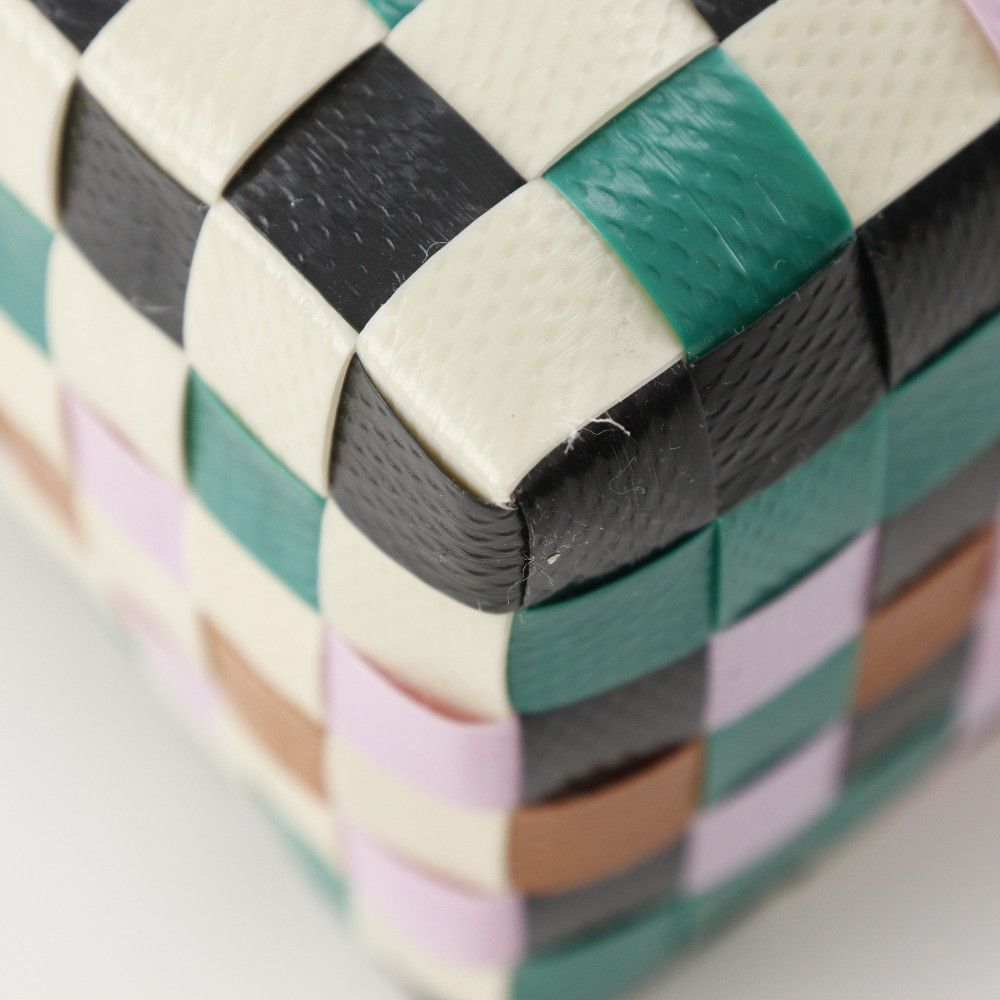 Marni Marni Marni Woven Micro Basket Polypropylene Handbag Plastic Handbag DUTY FREE for USA Size ONE SIZE - 4 Thumbnail
