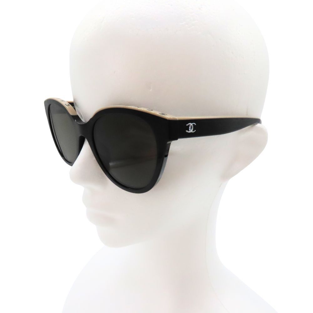 Chanel Chanel Chanel Butterfly Shape Sunglasses Plastic Sunglasses 0CH5414A DUTY FREE for USA Size ONE SIZE - 2 Thumbnail