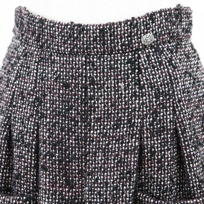 Chanel Chanel Chanel Tweed Wool Alpaca Skirt Others Skirts P44259 DUTY FREE for USA Size ONE SIZE - 11 Thumbnail