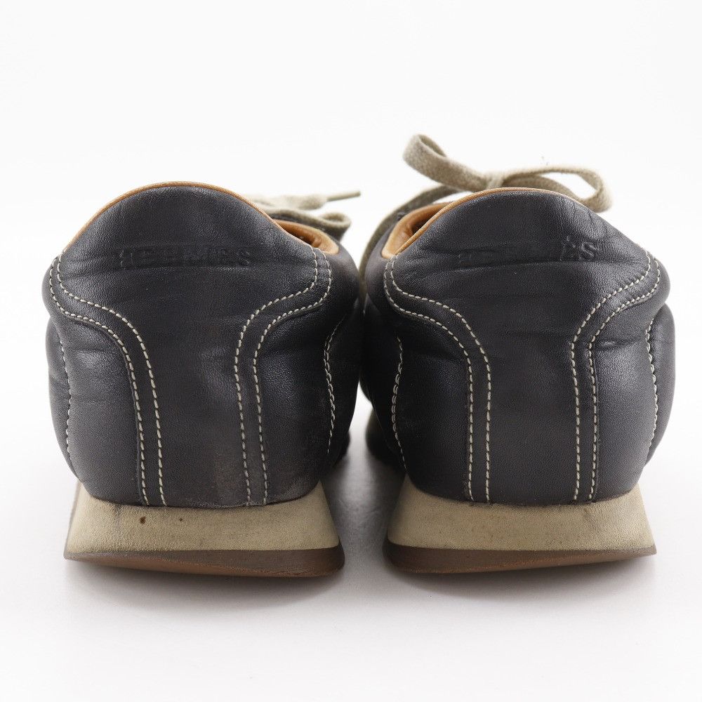 Hermes Hermes Hermes Quick Leather Sneakers Leather Shoes DUTY FREE for USA Size ONE SIZE - 3 Thumbnail