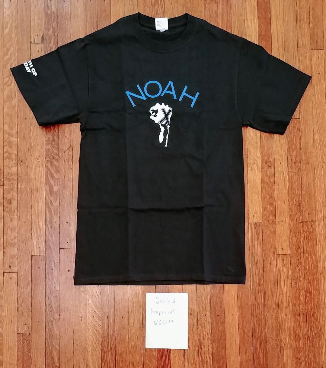 Noah Noah Youth of Today Logo Tee (Black, Small) Size US S / EU 44-46 / 1 - 1 Thumbnail