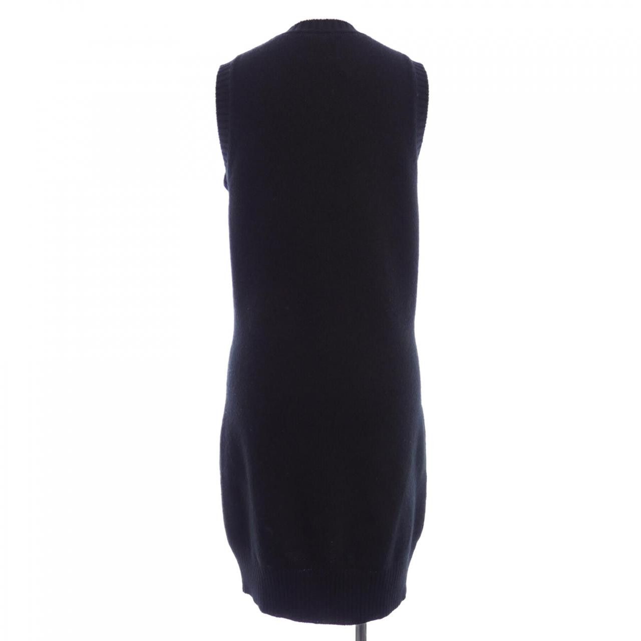 Chanel Chanel 100% Cashmere Dress Others Dresses P42027K03230 DUTY FREE for USA
