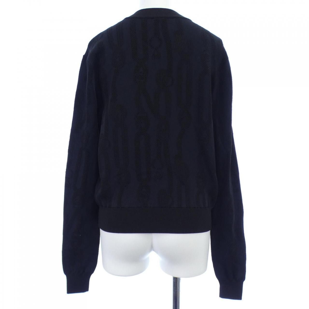 Hermes Hermes Hermes H2738DX Wool Cardigan Others Tops DUTY FREE for USA Size ONE SIZE - 2 Thumbnail