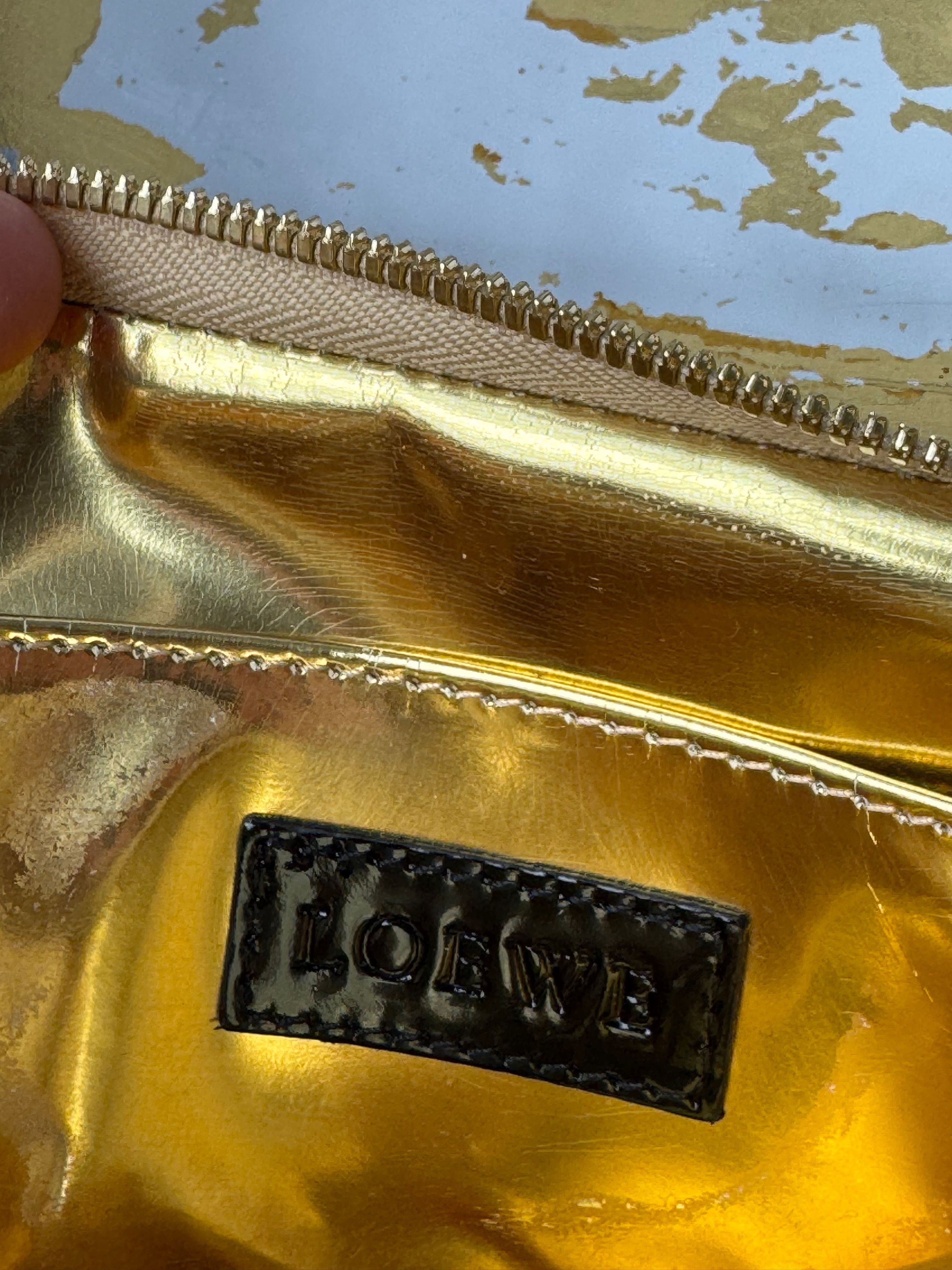 Loewe Vintage Madrid Patent Leather clutch Black Size ONE SIZE - 3 Thumbnail