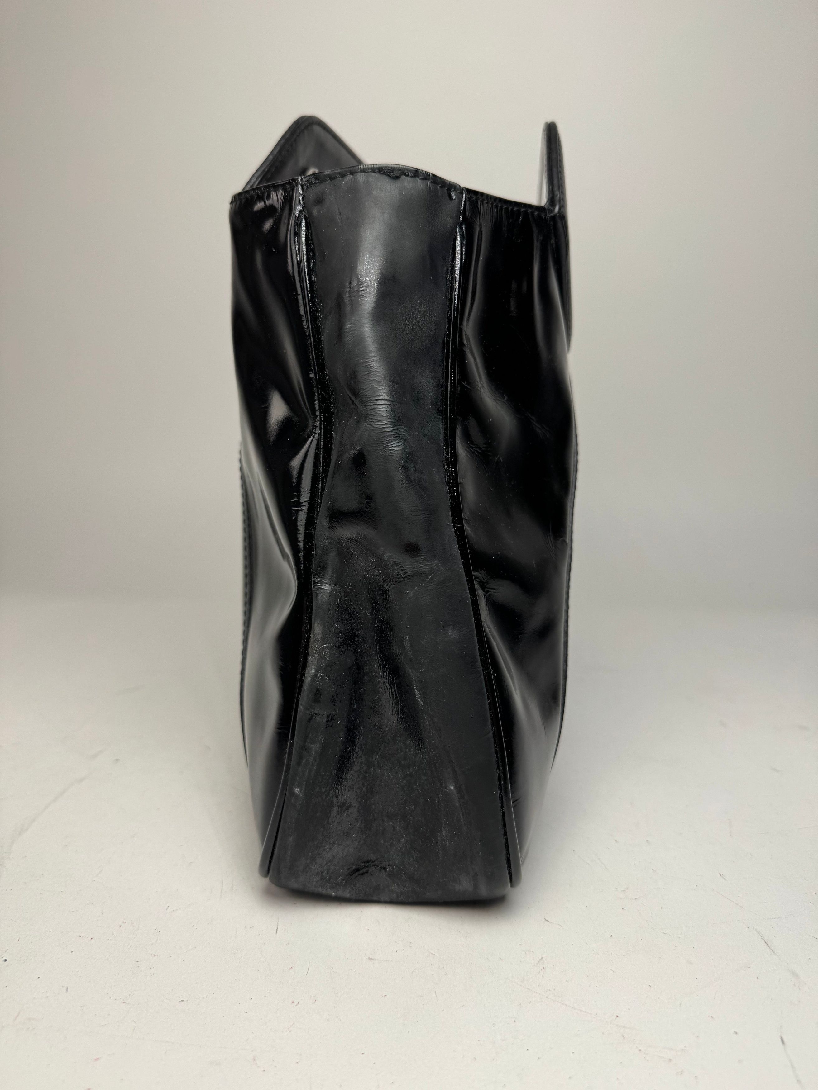 Emilio Pucci Vintage Patent leather Tote Bag black Size ONE SIZE - 7 Thumbnail