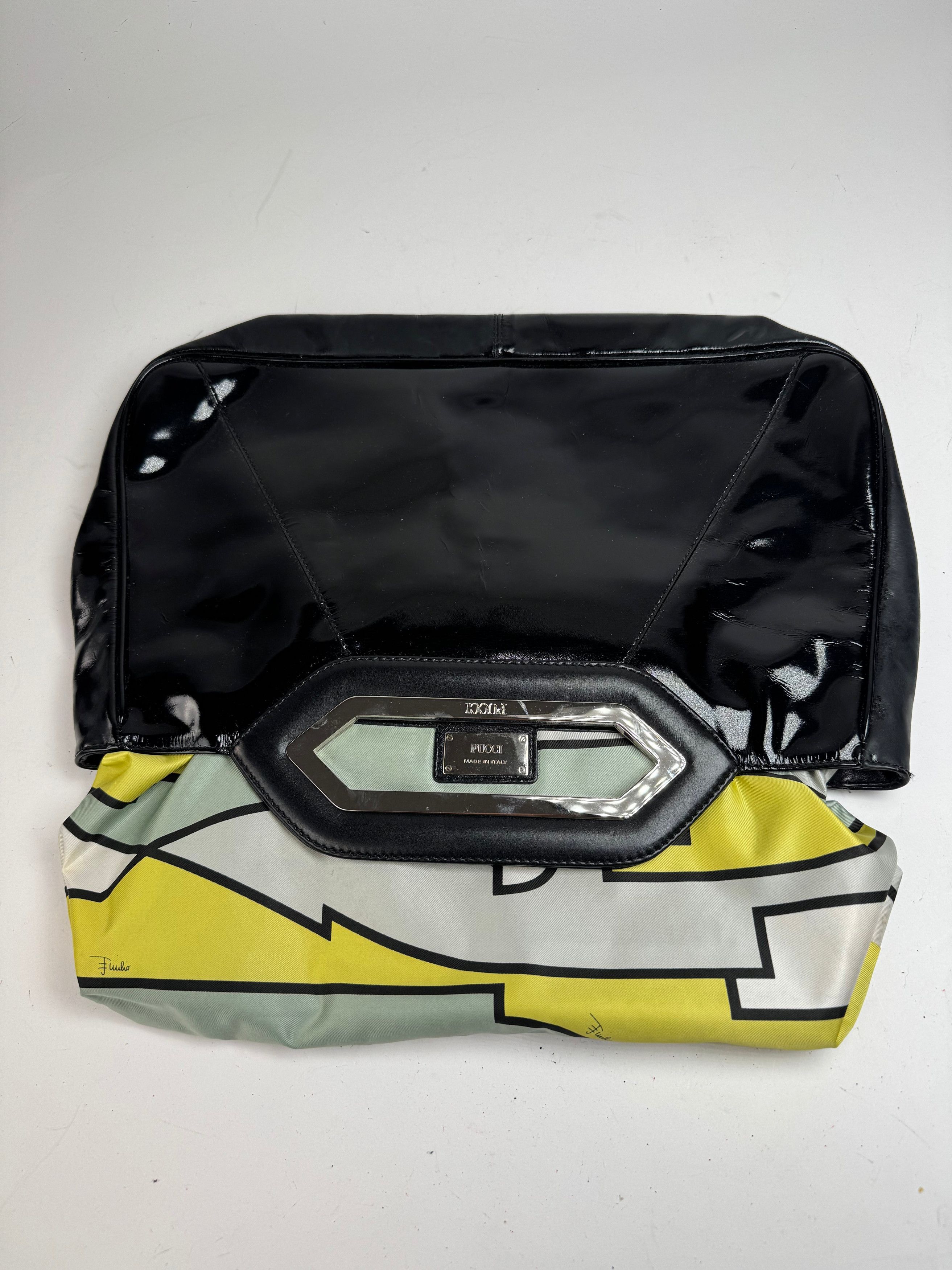Emilio Pucci Vintage Patent leather Tote Bag black Size ONE SIZE - 2 Thumbnail