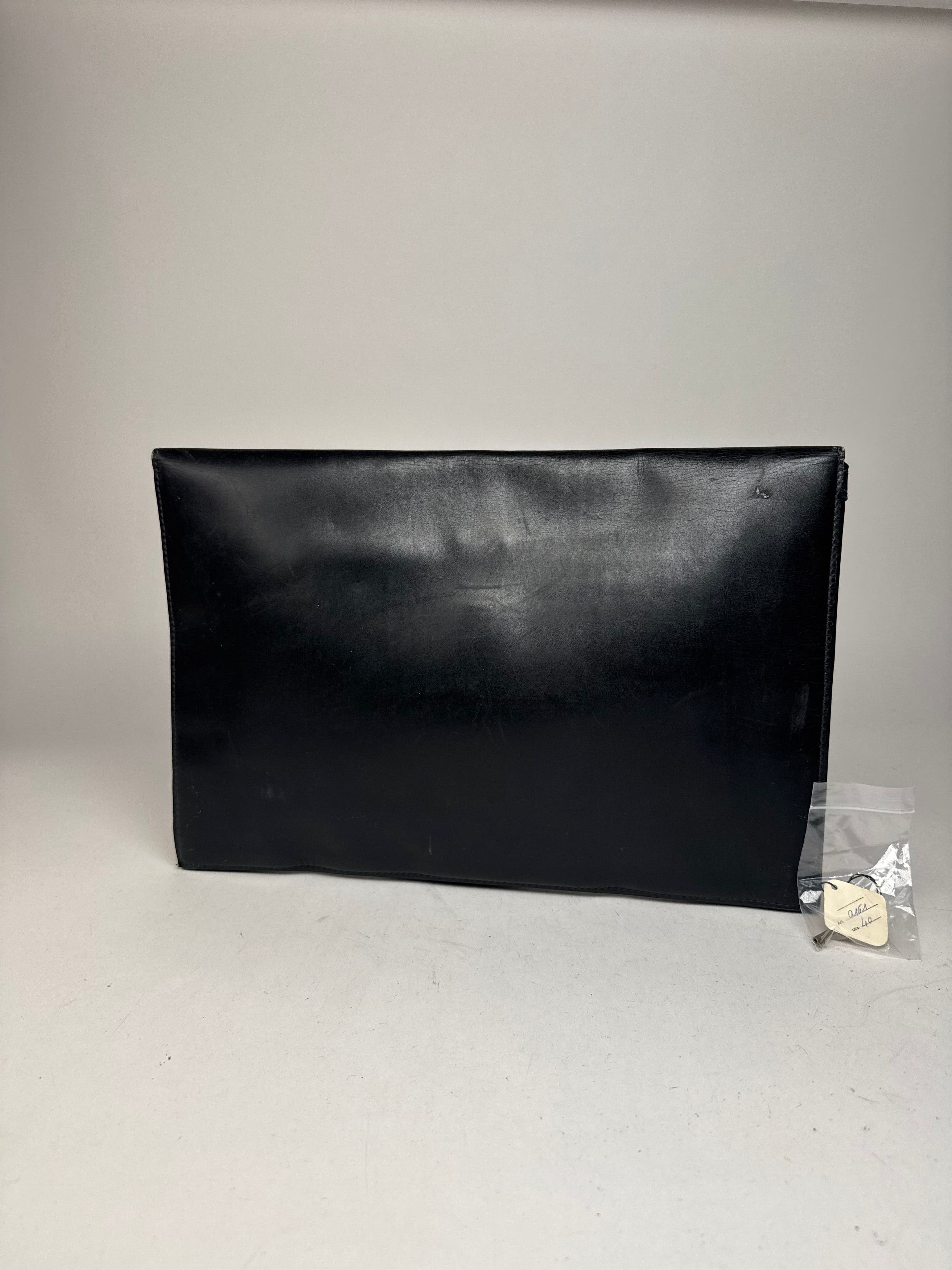 Gucci Vintage Leather Clutch Black Size ONE SIZE - 14 Thumbnail