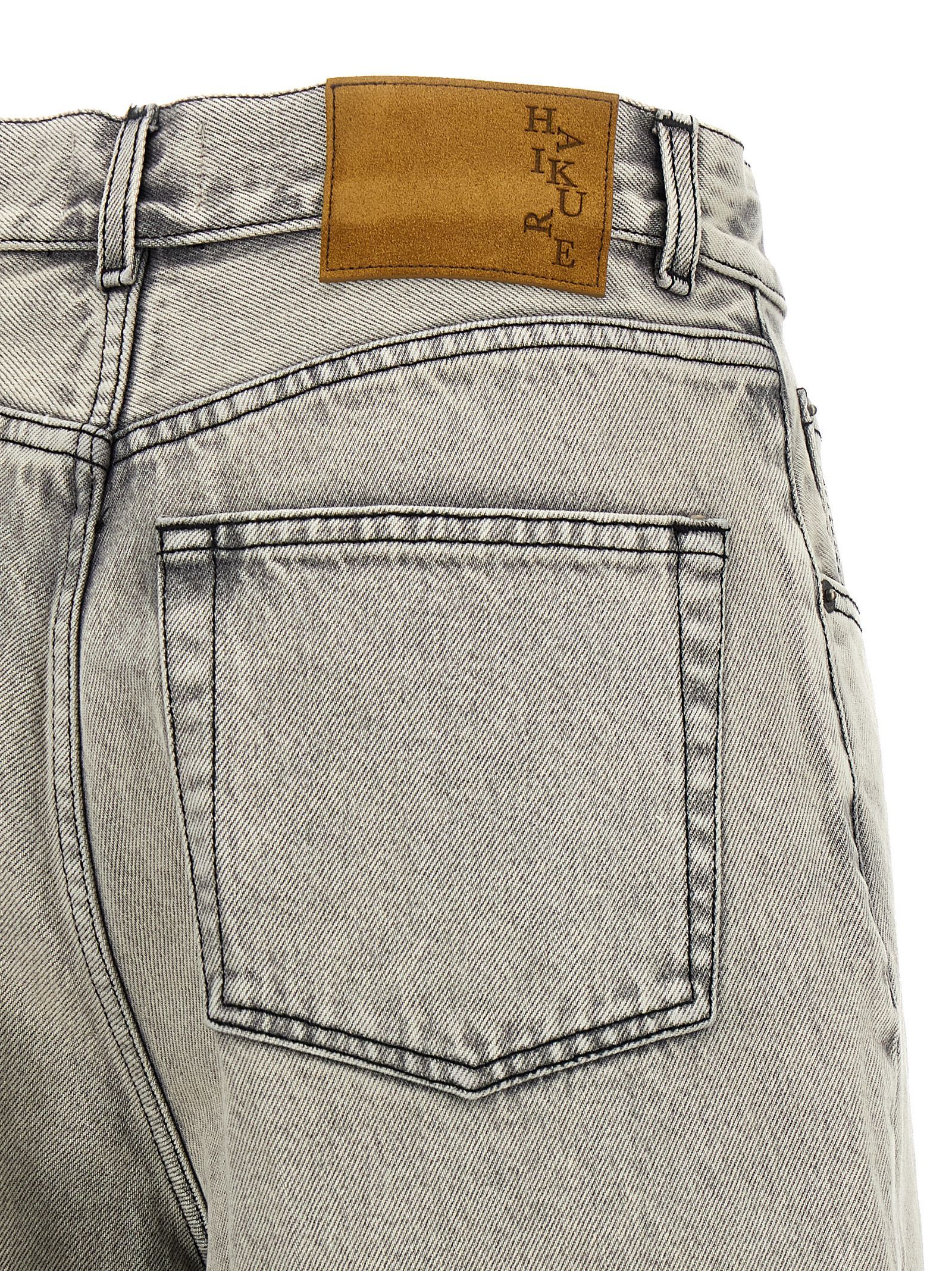 Haikure 'Belle Pearl Grey' Bermuda Shorts Size 24" / US 00 / IT 34 - 4 Thumbnail
