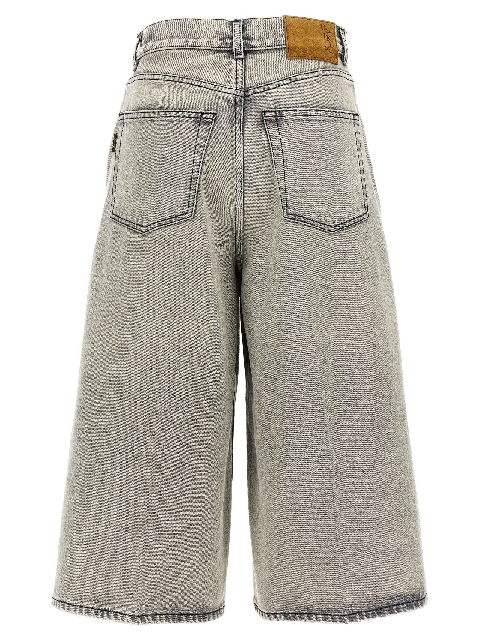 Haikure 'Belle Pearl Grey' Bermuda Shorts Size 24" / US 00 / IT 34 - 2 Thumbnail