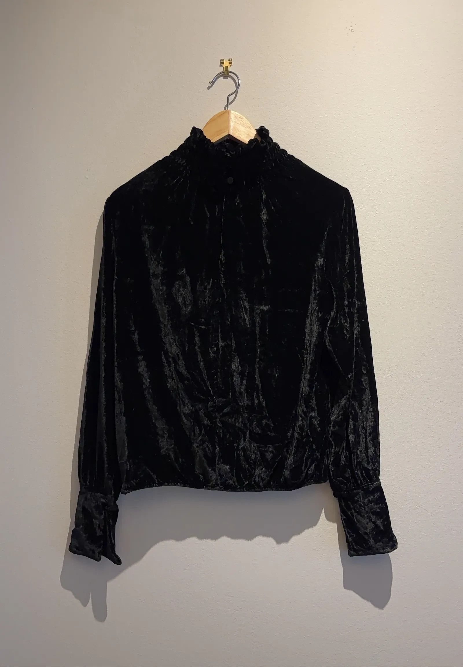 Rodebjer Rodebjer Nanette Velvet Polo knit Size XS / US 0-2 / IT 36-38 - 4 Thumbnail