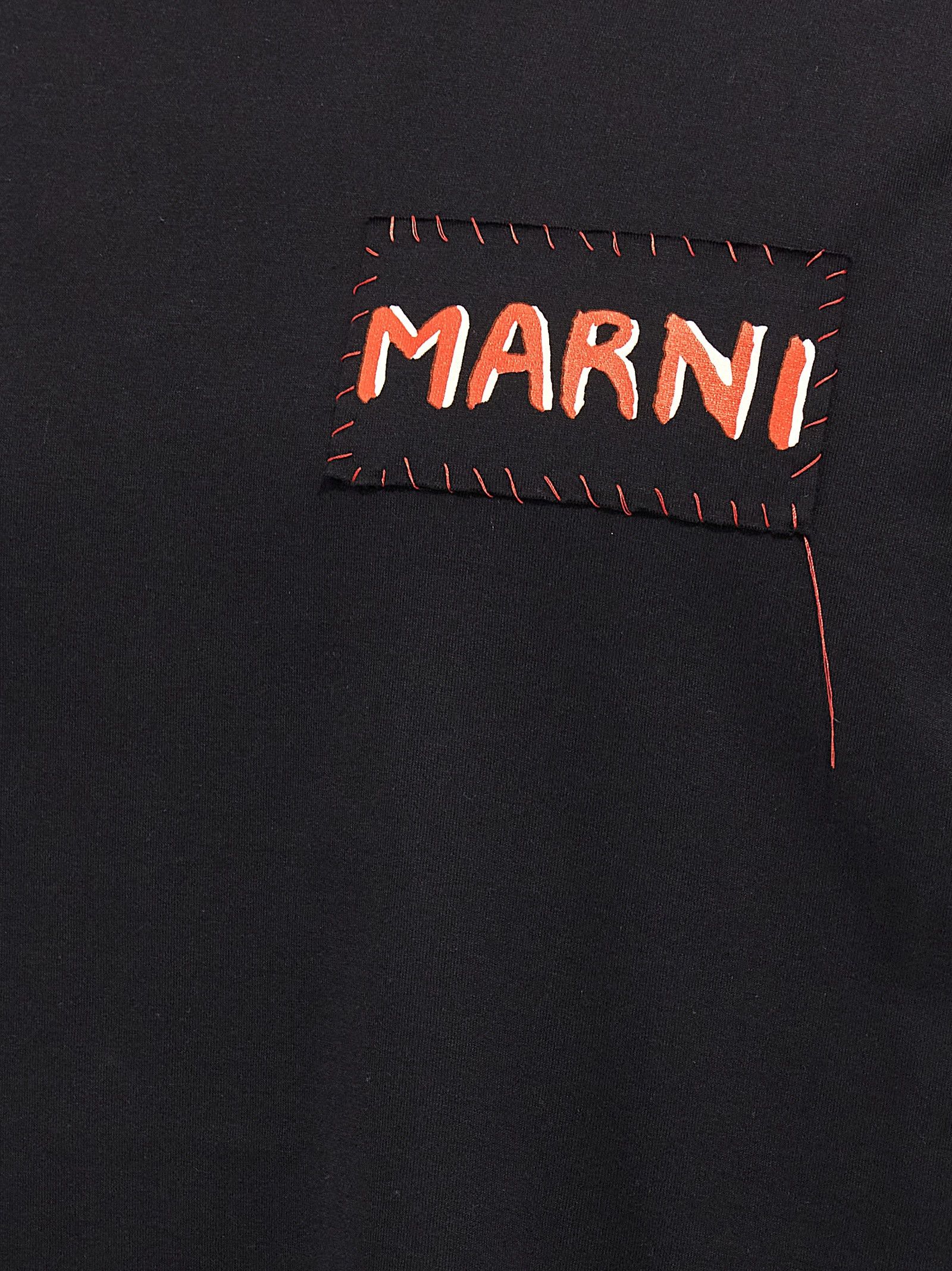 Marni Logo T-shirt Size US L / EU 52-54 / 3 - 4 Thumbnail