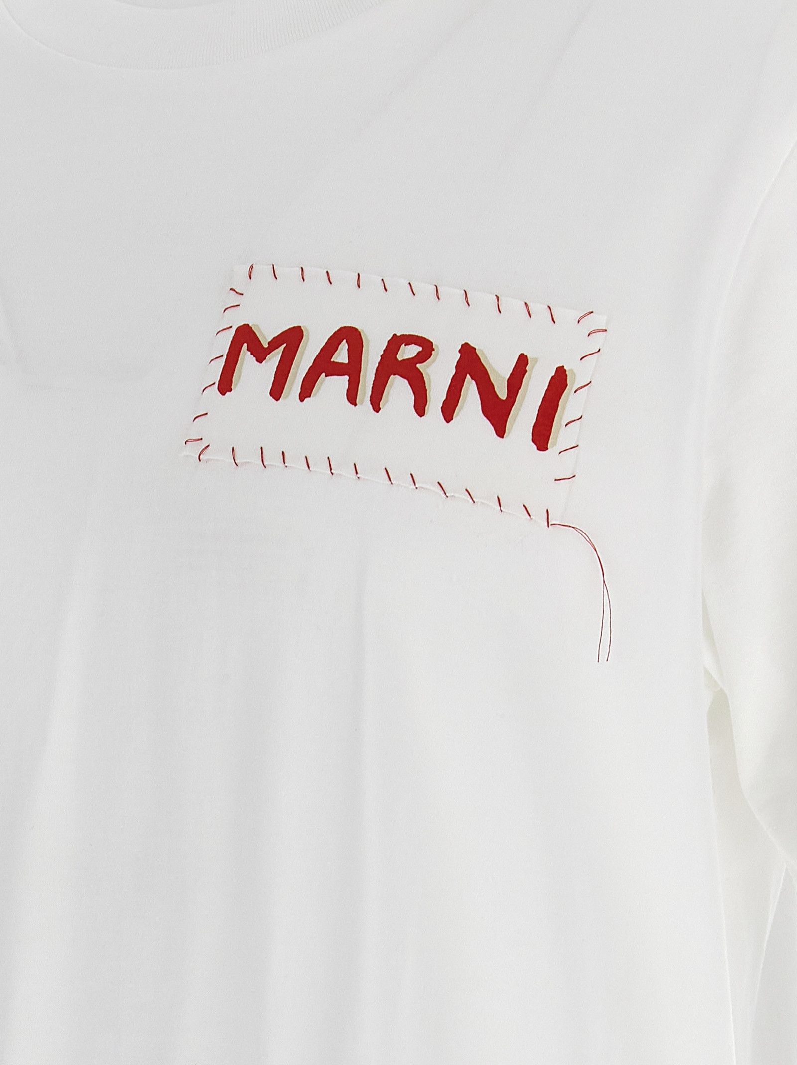 Marni Logo patch t-shirt Size US XL / EU 56 / 4 - 4 Thumbnail