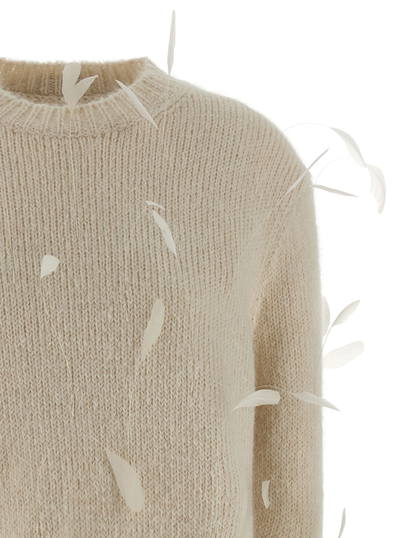 Jil Sander Feather sweater Size S / US 4 / IT 40 - 3 Thumbnail